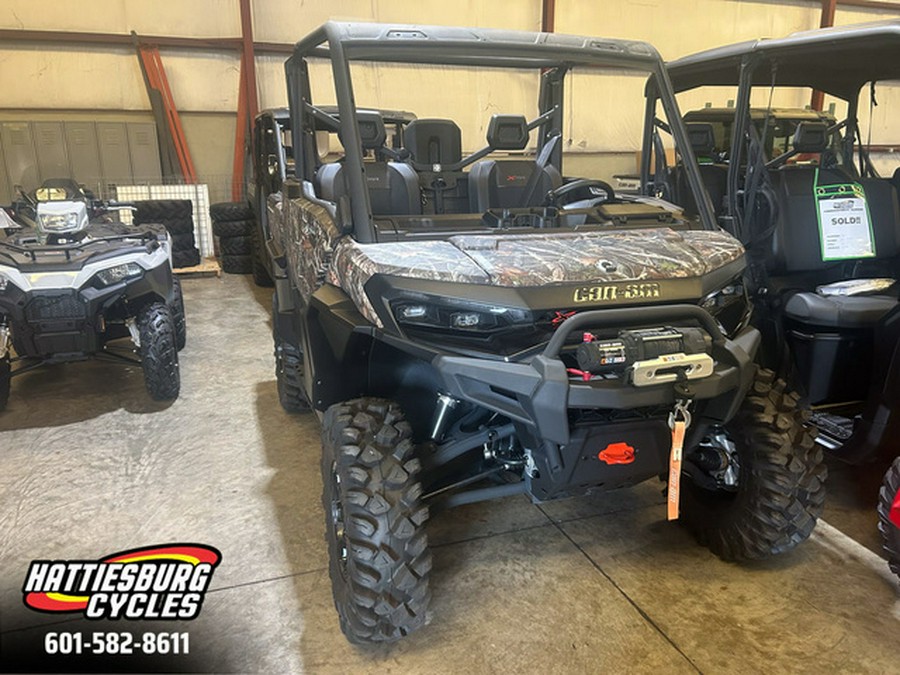 2026 Can-Am Defender X Mr HD11 With Half-Doors Dark Wildland Camo