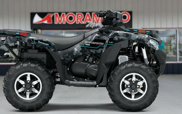2025 Kawasaki Brute Force 750 LE EPS Cypher Camo Gray 750 EPS LE