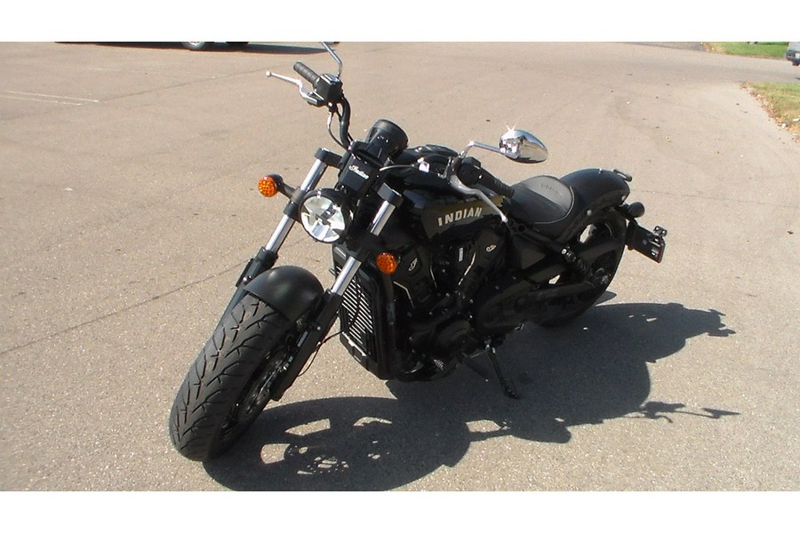 2025 SCOUT BOBBER SIXTY, ONYX BLK METALLIC, 49S Base - Indian Motorcycle