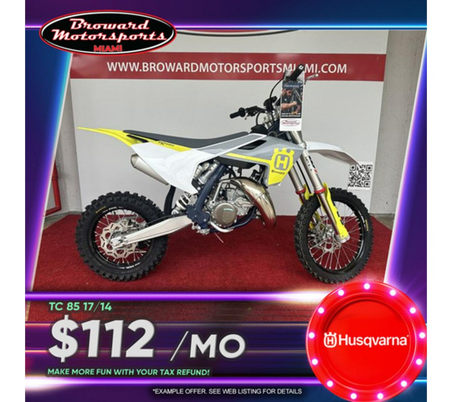 2024 Husqvarna TC 85 17/14