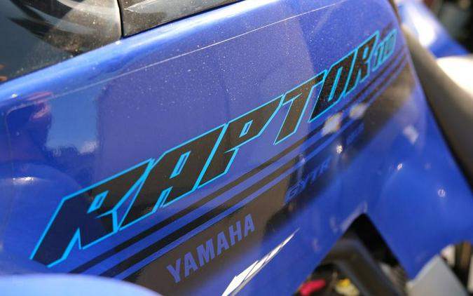 New 2025 YAMAHA RAPTOR 110 TEAM BLUE