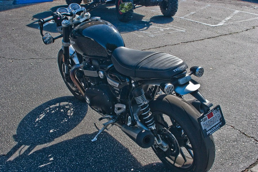 2023 Triumph Speed Twin 1200 Jet Black