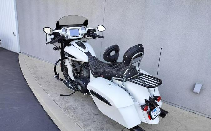 2019 Indian Motorcycle® Chieftain Dark Horse® White Smoke