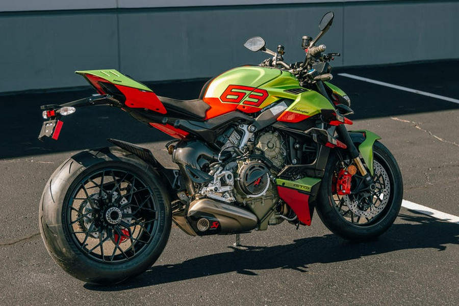 2023 Ducati Streetfighter V4 Lamborghini Livery