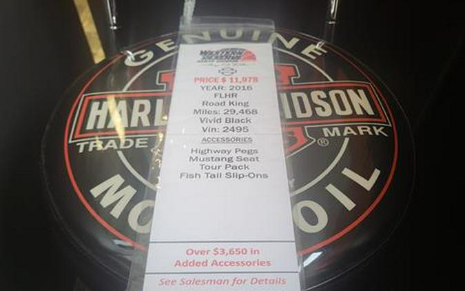 2016 Harley-Davidson Road King®