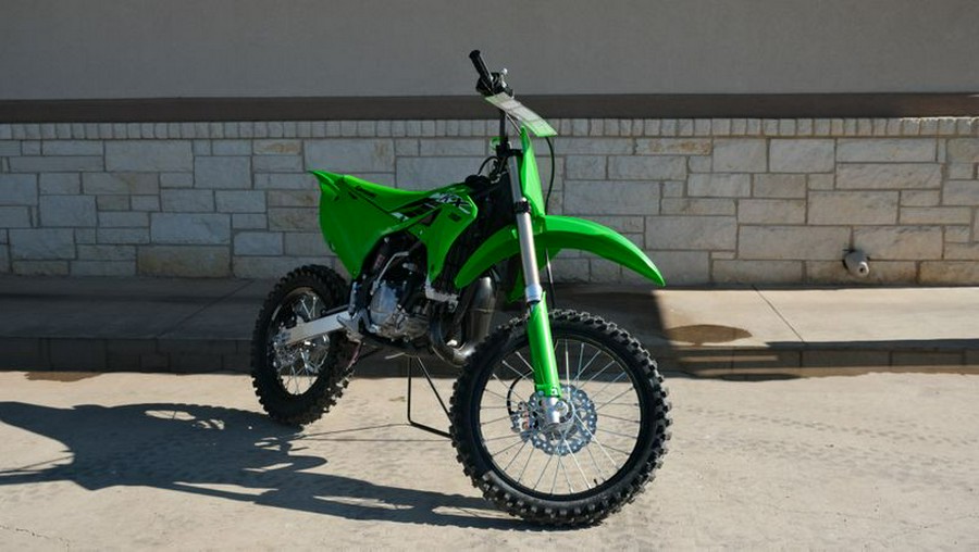 New 2025 KAWASAKI KX 112 LIME GREEN