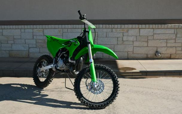 New 2025 KAWASAKI KX 112 LIME GREEN