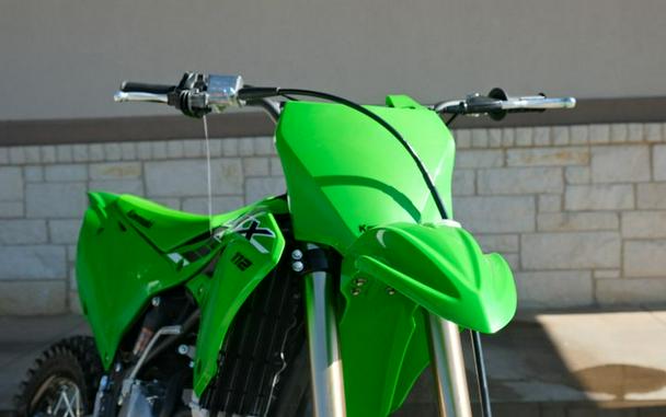 New 2025 KAWASAKI KX 112 LIME GREEN