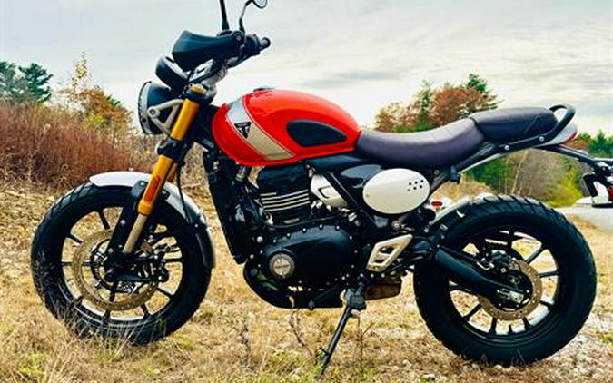 2026 Triumph Scrambler 400 X