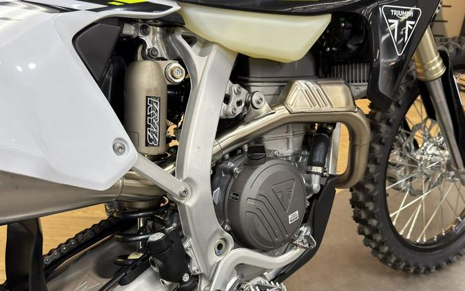 2026 Triumph TF 250-E Jet Black/Pure White