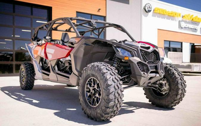 2024 Can-Am® Maverick X3 MAX DS Turbo RR Fiery Red & Hyper Silver