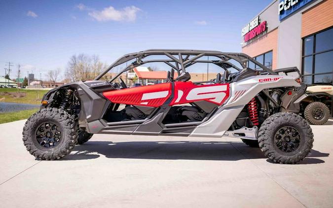 2024 Can-Am® Maverick X3 MAX DS Turbo RR Fiery Red & Hyper Silver