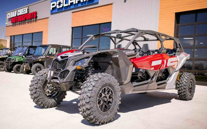 2024 Can-Am® Maverick X3 MAX DS Turbo RR Fiery Red & Hyper Silver