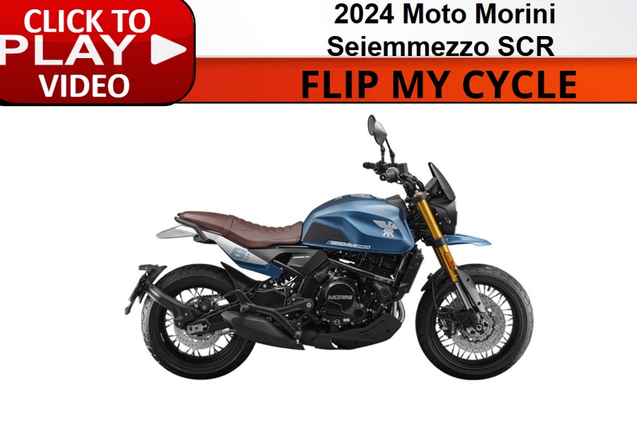 2024 Moto Morini SEIEMMEZZO SCR