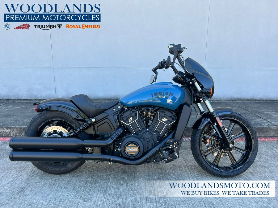 2024 Indian Motorcycle® Scout® Rogue ABS Storm Blue