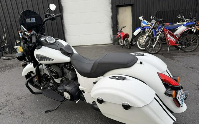 2019 Indian Springfield Dark Horse White Smoke