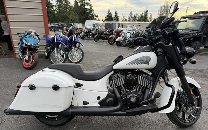 2019 Indian Springfield Dark Horse White Smoke