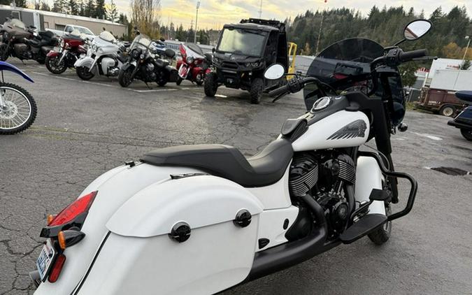 2019 Indian Springfield Dark Horse White Smoke