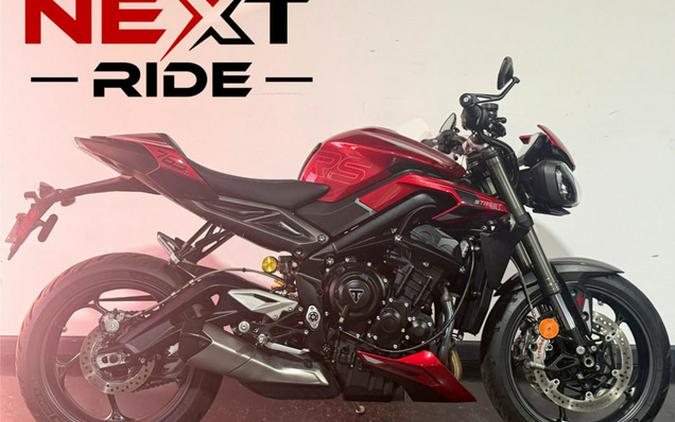 2024 Triumph Street Triple 765 RS Carnival Red