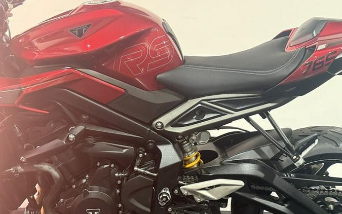 2024 Triumph Street Triple 765 RS Carnival Red