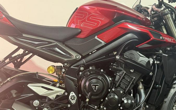 2024 Triumph Street Triple 765 RS Carnival Red