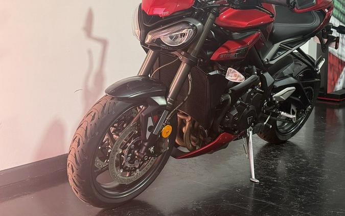 2024 Triumph Street Triple 765 RS Carnival Red