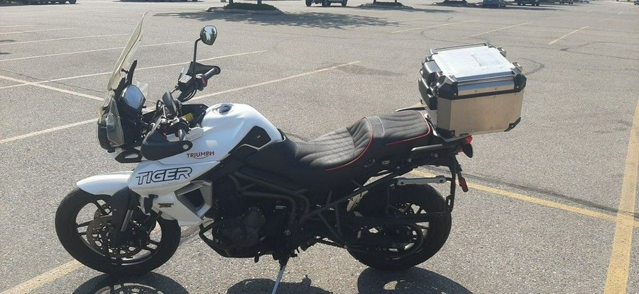 2018 Triumph Tiger 800 XRX Crystal White