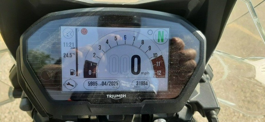 2018 Triumph Tiger 800 XRX Crystal White