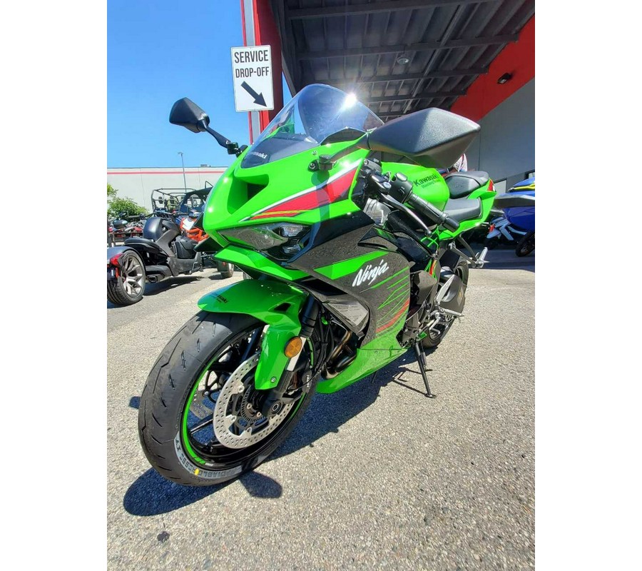 2024 Kawasaki NINJA ZX-6R KRT EDITION