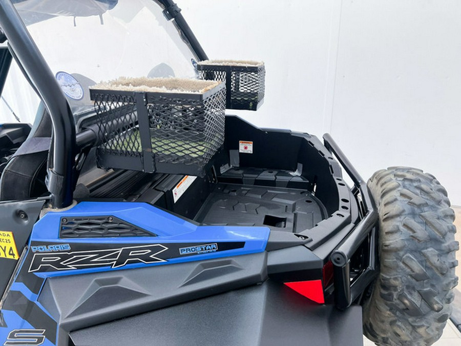 2017 Polaris RZR S 900 EPS Velocity Blue