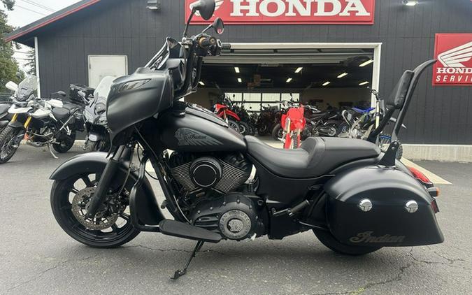 2018 Indian Chieftain Dark Horse ABS Thunder Black Smoke