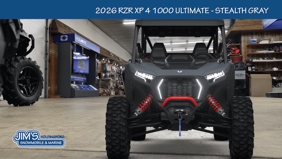 2026 Polaris RZR Pro XP® 4 Ultimate - Stealth Gray