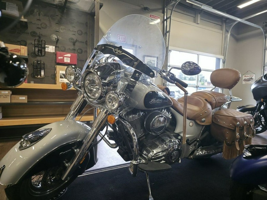 2016 Indian Chief Vintage Star Silver And Thunder Black