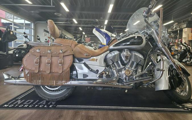 2016 Indian Chief Vintage Star Silver And Thunder Black