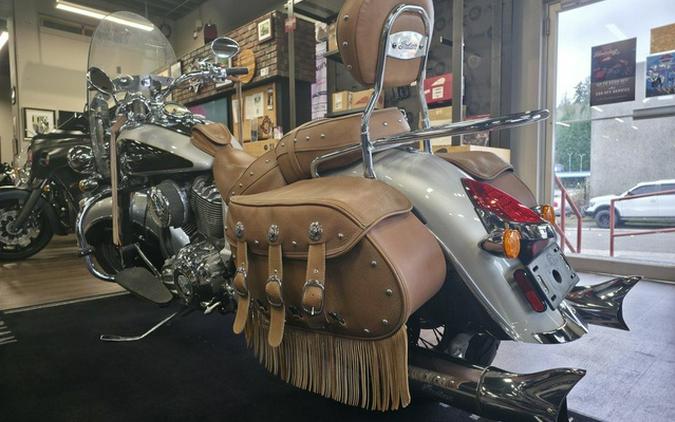 2016 Indian Chief Vintage Star Silver And Thunder Black