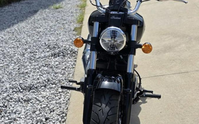 2025 Indian Scout Classic Black Metallic