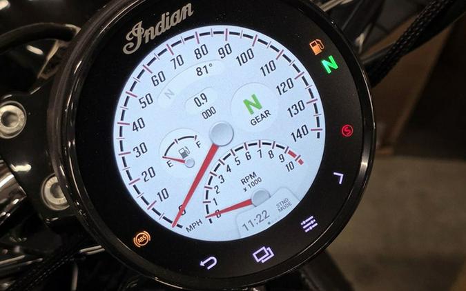 2025 Indian Scout Classic Limited +Tech Black Metallic