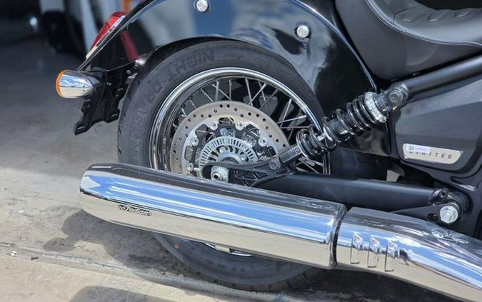 2025 Indian Scout Classic Limited +Tech Black Metallic
