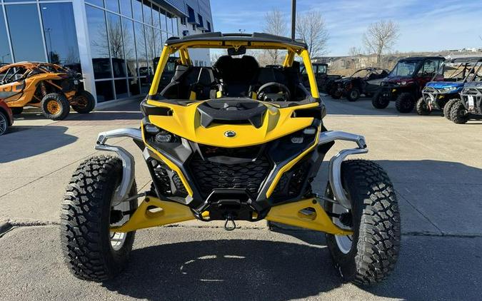 2024 Can-Am® Maverick R X RS with Smart-Shox Carbon Black & Neo Yellow