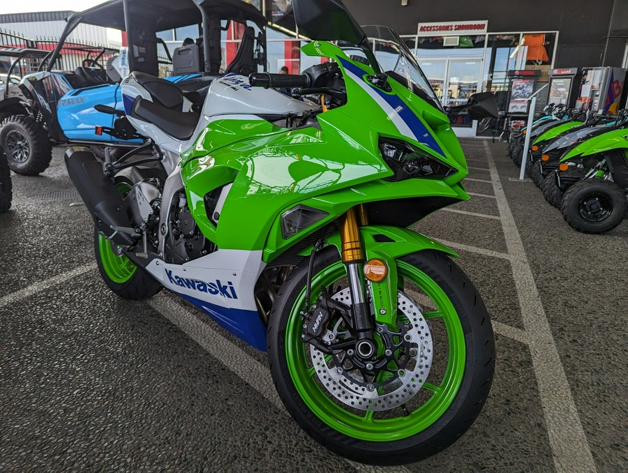 2024 Kawasaki Ninja ZX-6R 40th Anniversary Edition ABS