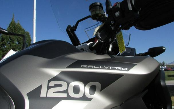 2025 Triumph Tiger 1200 Rally Pro Matt Khaki Green Rally Pro