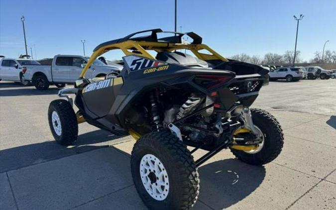 2024 Can-Am® Maverick R X RS with Smart-Shox Carbon Black & Neo Yellow