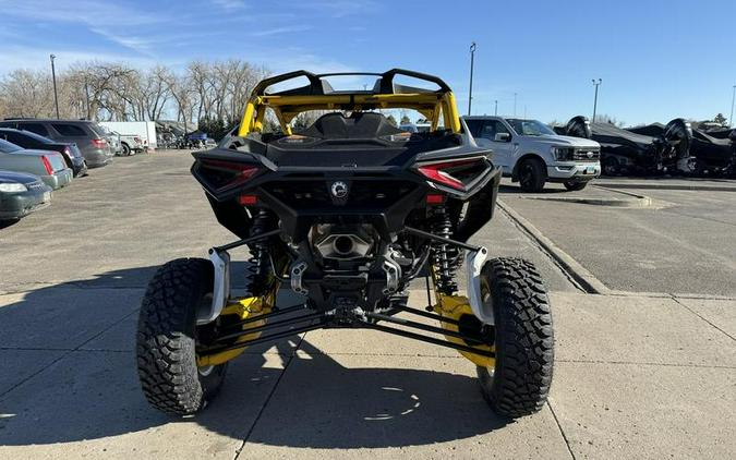 2024 Can-Am® Maverick R X RS with Smart-Shox Carbon Black & Neo Yellow