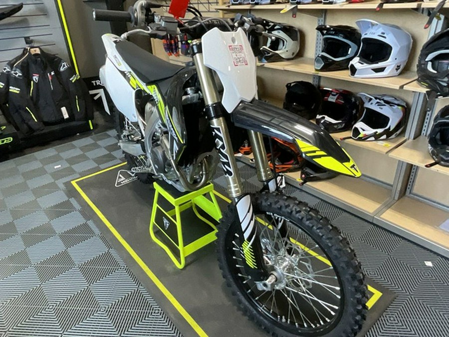 2025 Triumph TF 250-X Jet Black/Pure White