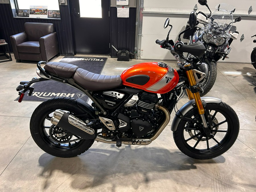 2026 Triumph Scrambler 400 X