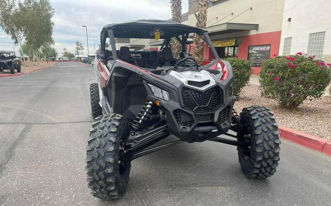 2024 Can-Am® Maverick X3 MAX RS Turbo Fiery Red & Hyper Silver