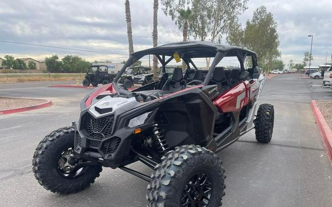 2024 Can-Am® Maverick X3 MAX RS Turbo Fiery Red & Hyper Silver