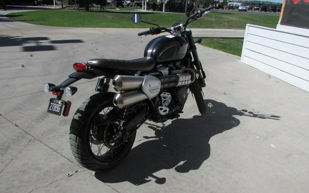 2025 Triumph Scrambler 1200 X Sapphire Black