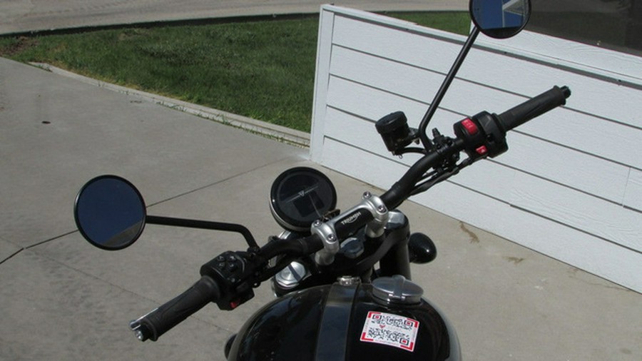 2025 Triumph Scrambler 1200 X Sapphire Black