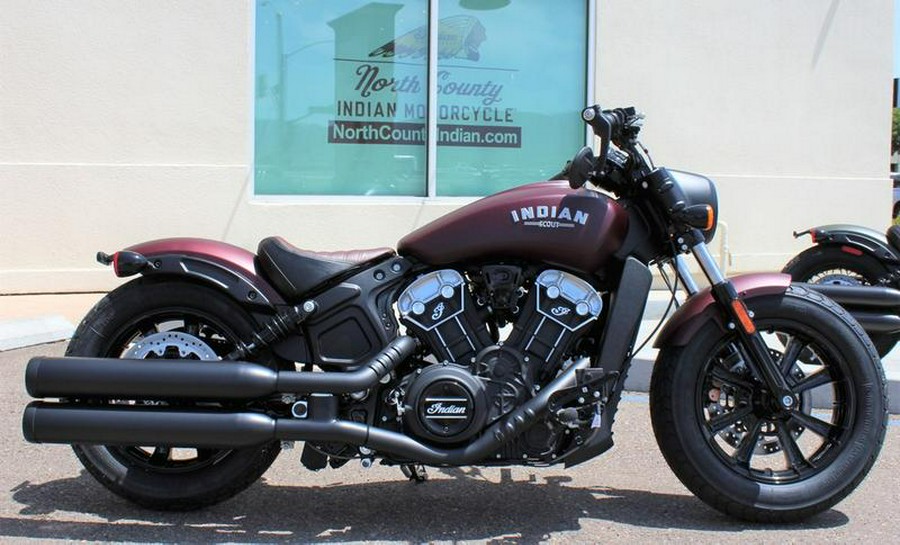 2021 Indian Motorcycle® Scout® Bobber ABS Maroon Metallic Smoke